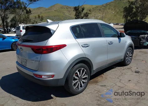 2017 Kia Sportage Ex из США, поврежденный, VIN KNDPNCAC4H7032320